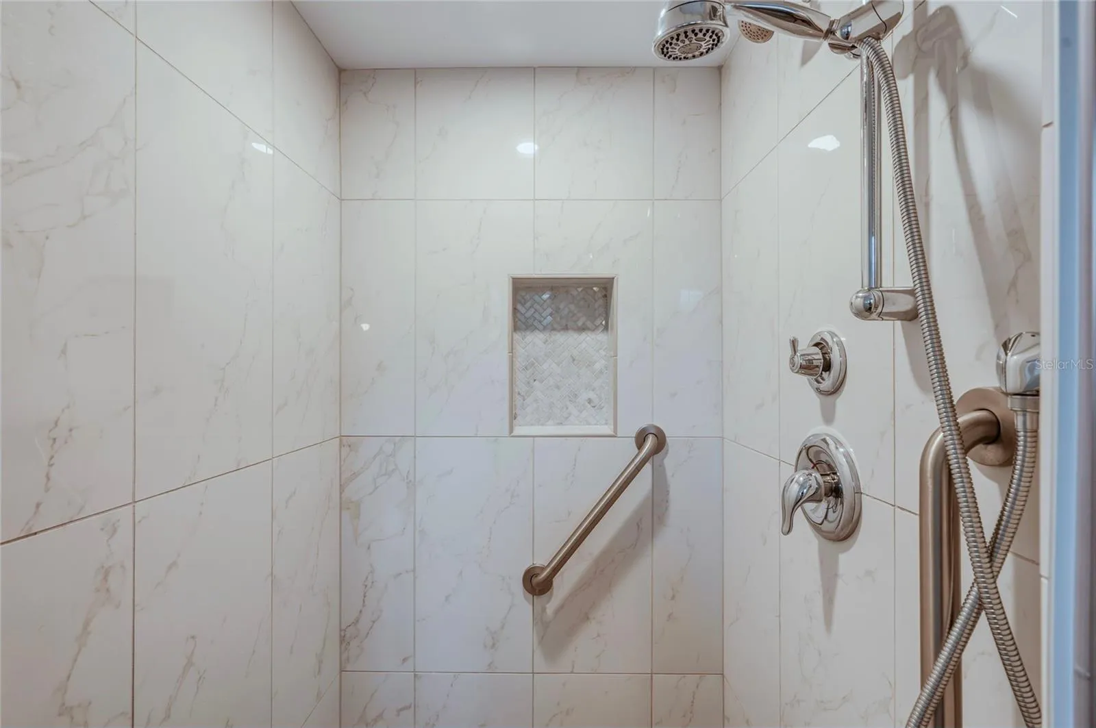Primary bathroom shower