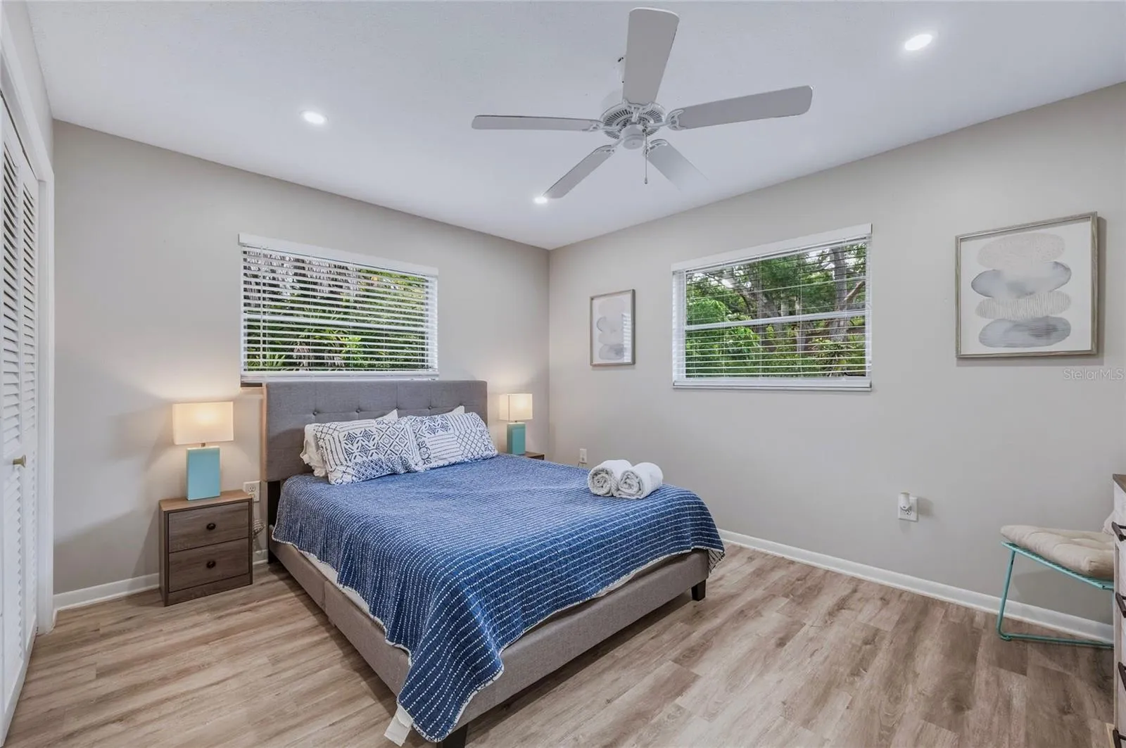 Bedroom 3 with laminate flooring