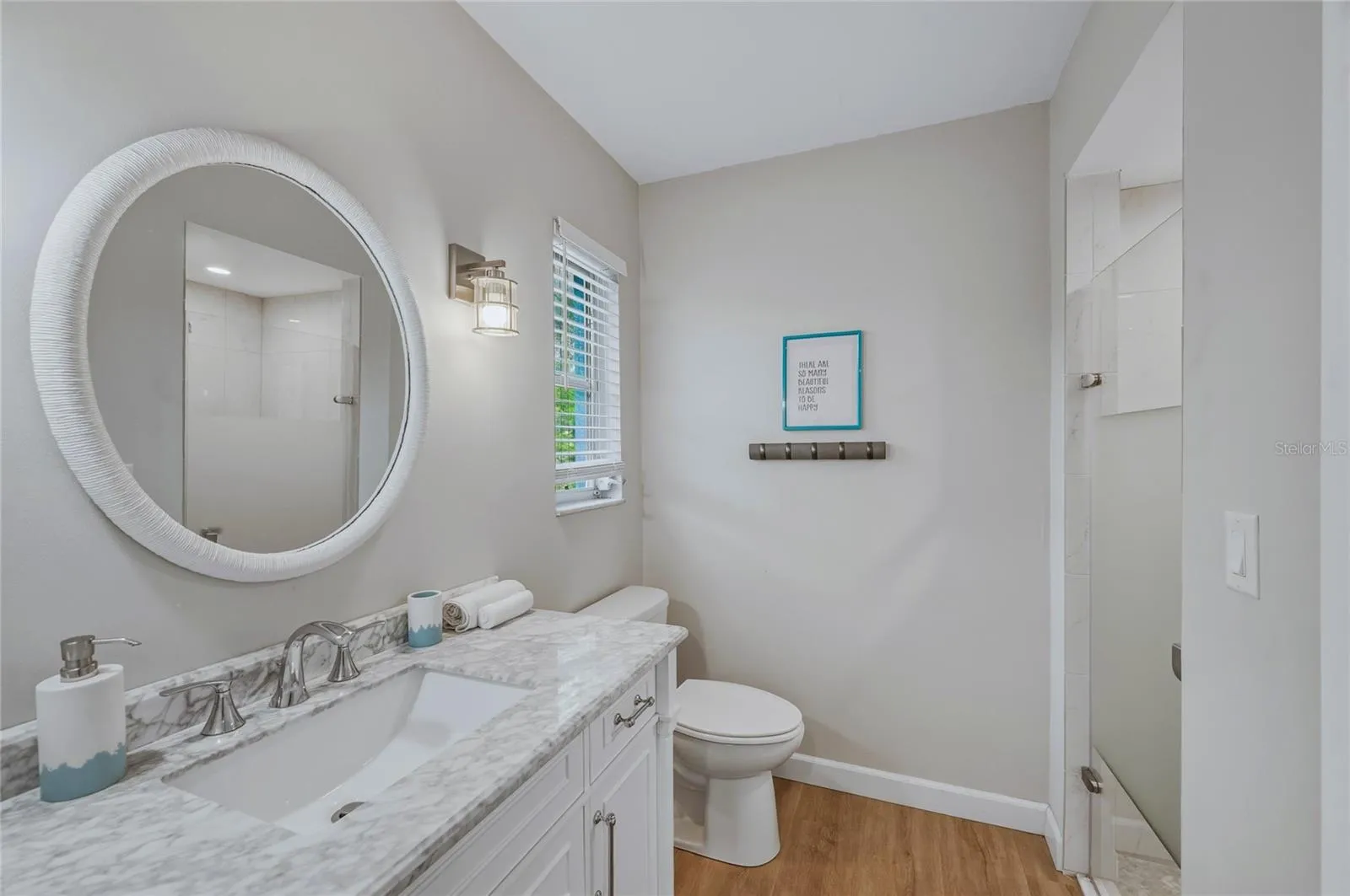 Primary bathroom with shower