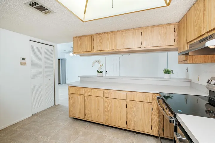 Plenty of storage and counter space