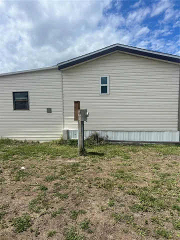 Rear of home