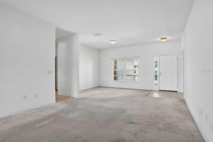 Living Room/Dining Room with Foyer