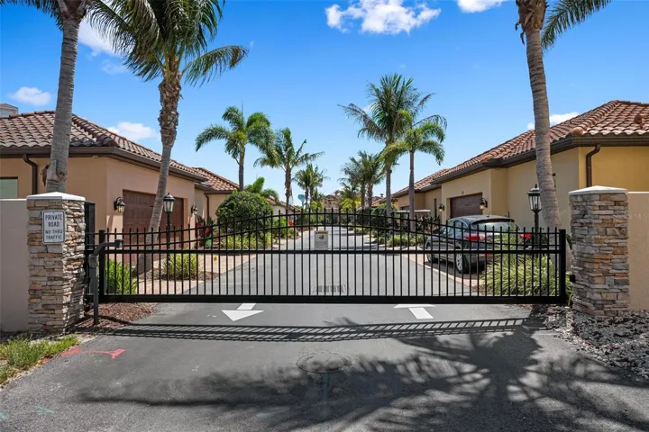 Rear electronic gated alley way, garage access