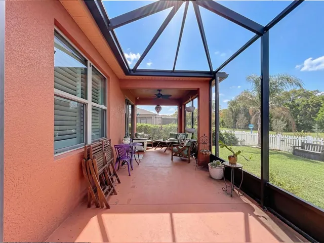 extended back patio