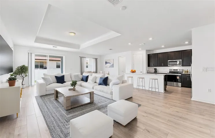 Virtually Staged - Open Gathering Room