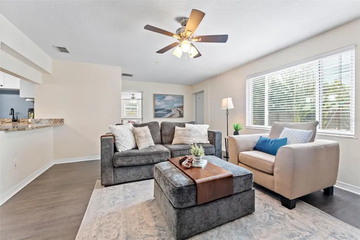 Open concept, chat with guests while prepping food!