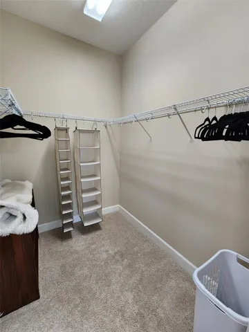 primary bedroom closet