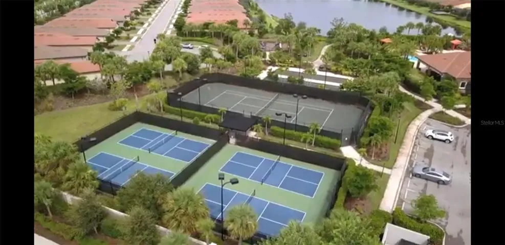 tennis courts