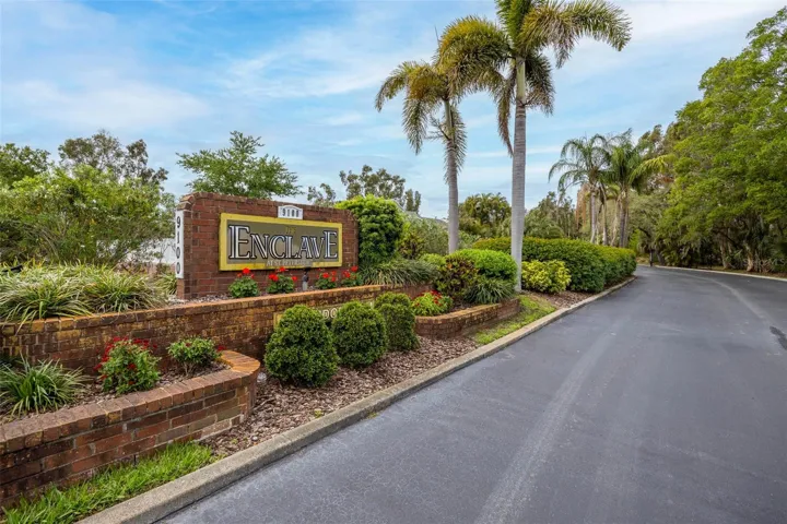 Entry into Enclave Condo Community