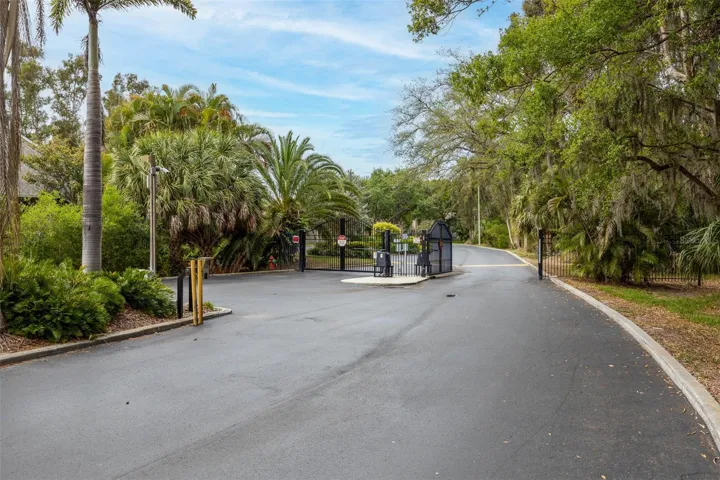 Front Gate into Enclave Condo Community