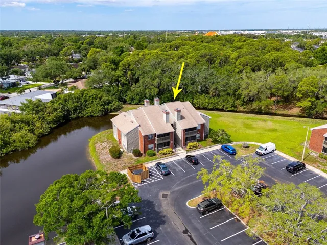 Unit 406 offers lovely views