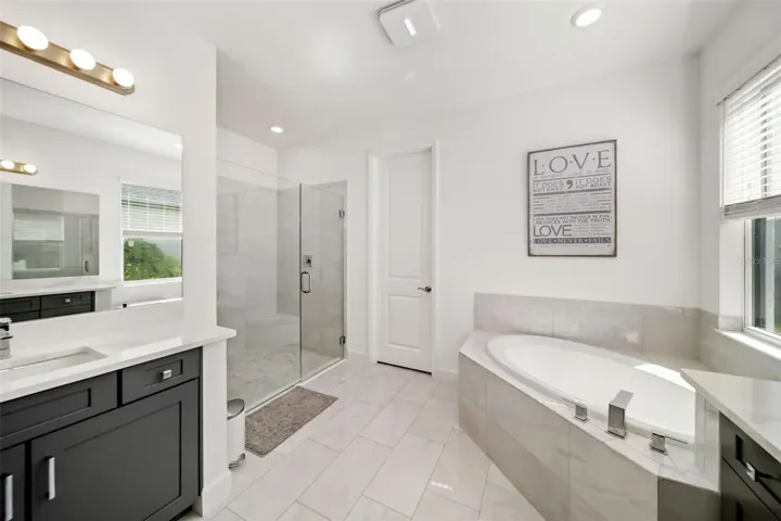 Primary Suite with separate sinks