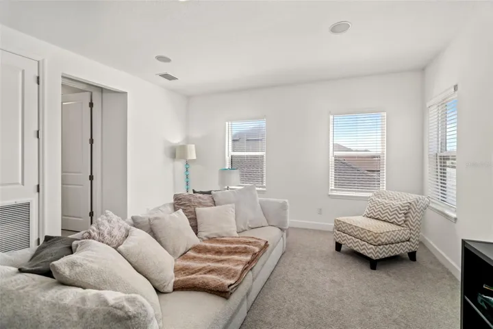 Second Floor Living Area/Game Room