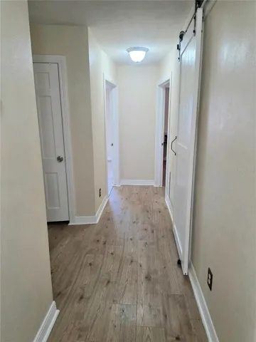 hall to bedrooms