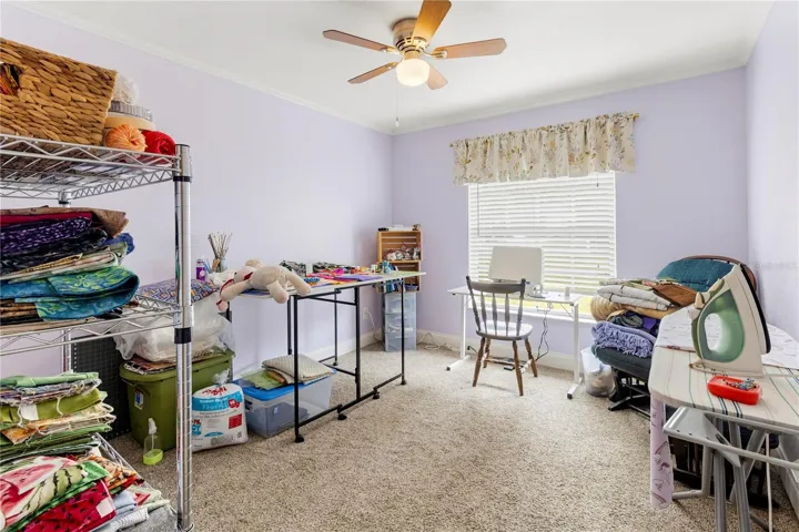 Guest bedroom 4 (Currently being used as sewing room)
