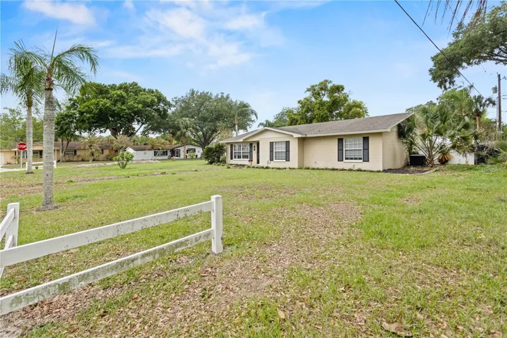Front side yard