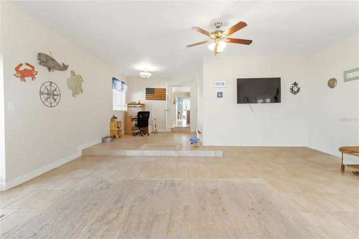 View of Family room access from bonus room