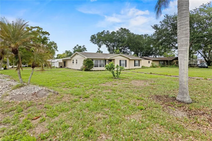 Front side yard