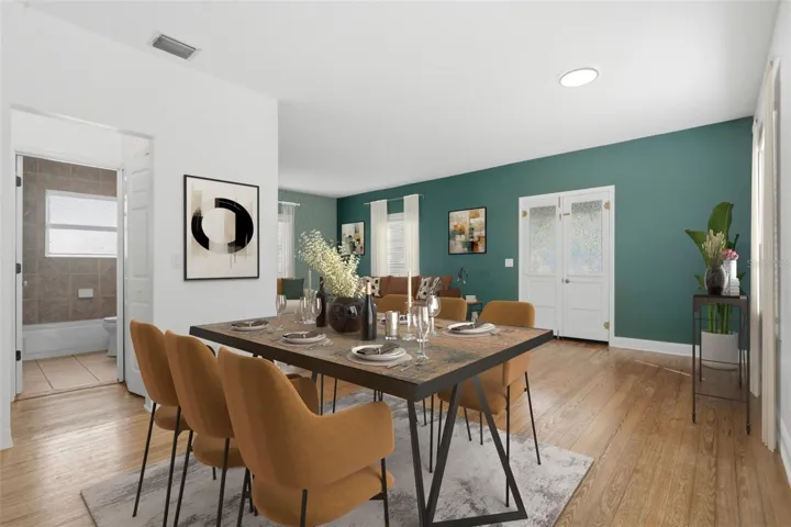 Living/ Dining Room- Open Concept