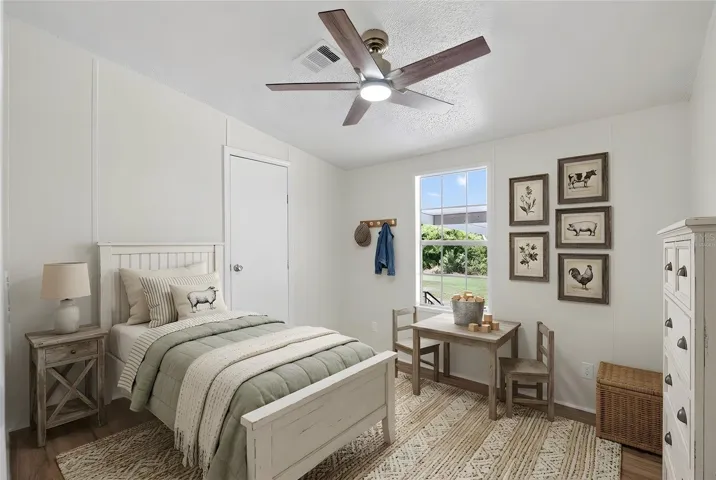 4th Bedroom - Virtually Staged