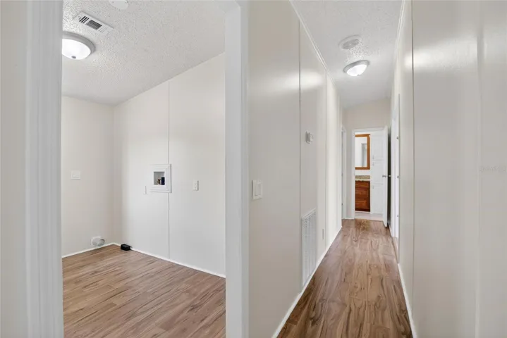 Hall and Laundry Room