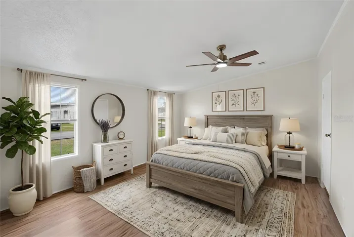 Primary Bedroom - Virtually Staged
