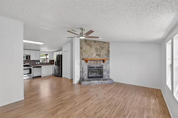 Family Room with Fireplace