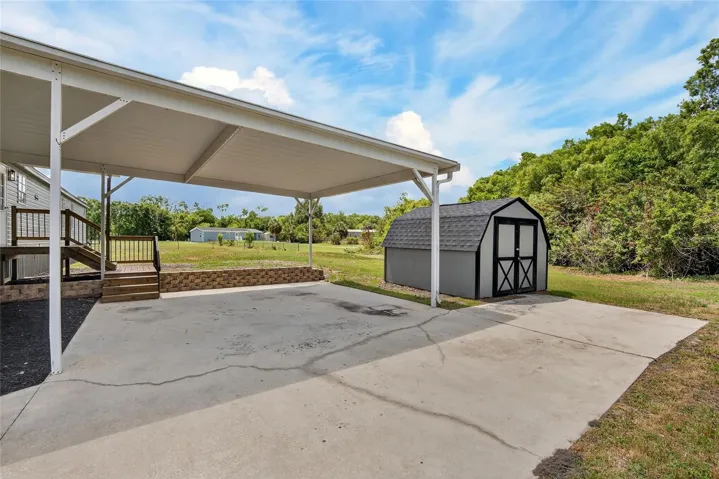 Large 2 car carport