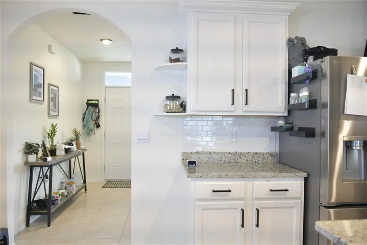 Foyer and Kitchen