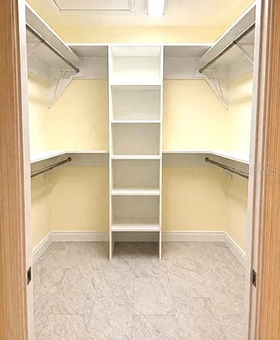 Custom Upgraded Master Bedroom closet.