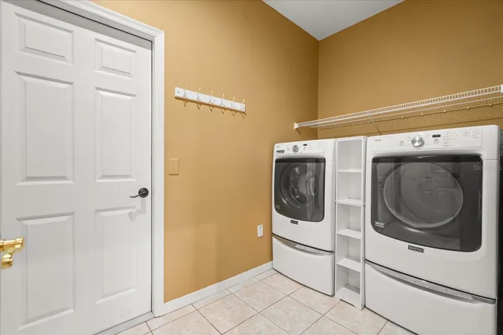 Designated laundry room