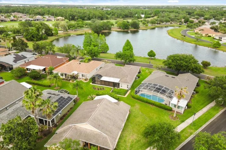 Waterfront facing home
