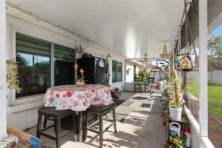 Expansive backyard perfect for outdoor activities.