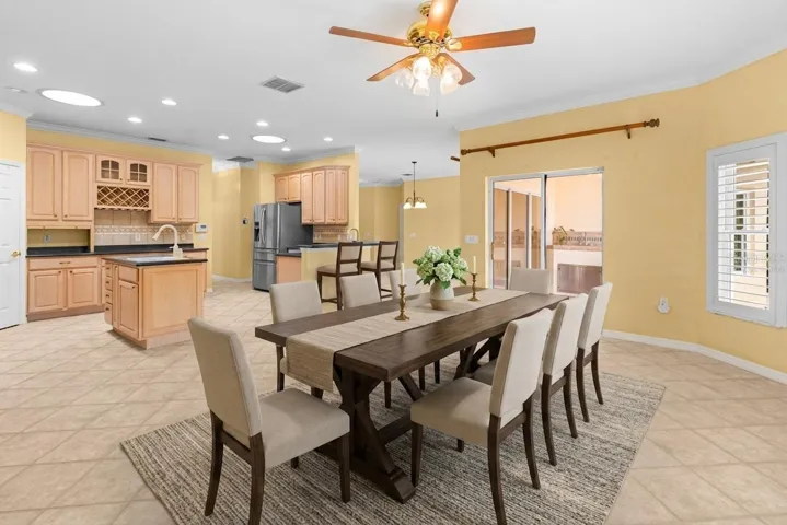 Dining Room - Virtually staged