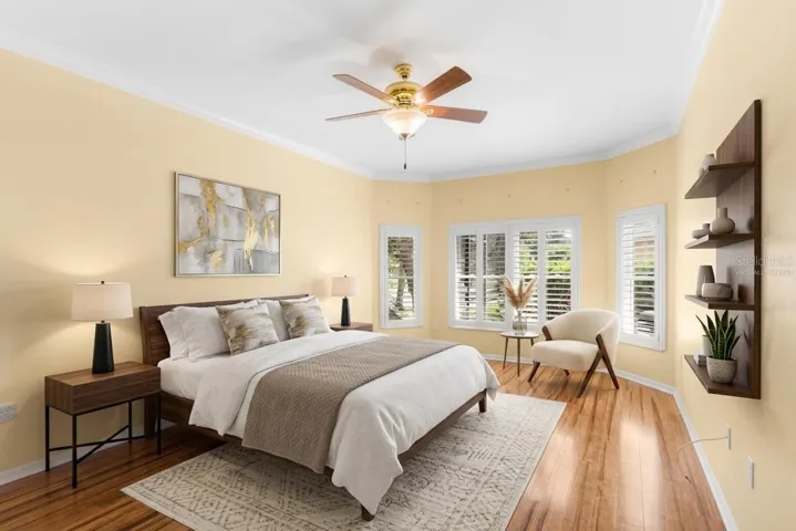 Primary Bedroom - Virtually Staged