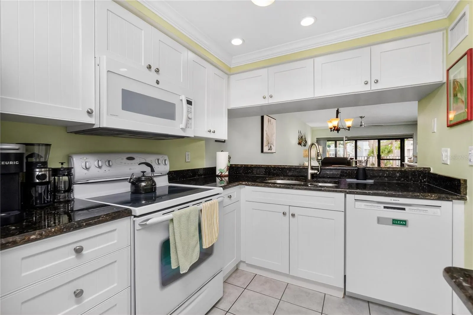 Kitchen with Recessed Lighting