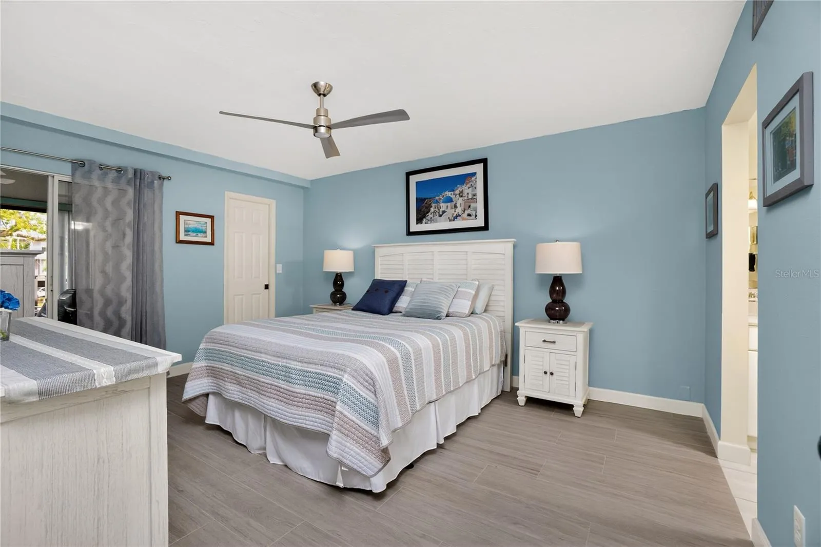 Primary Bedroom-Sliders to Florida Room