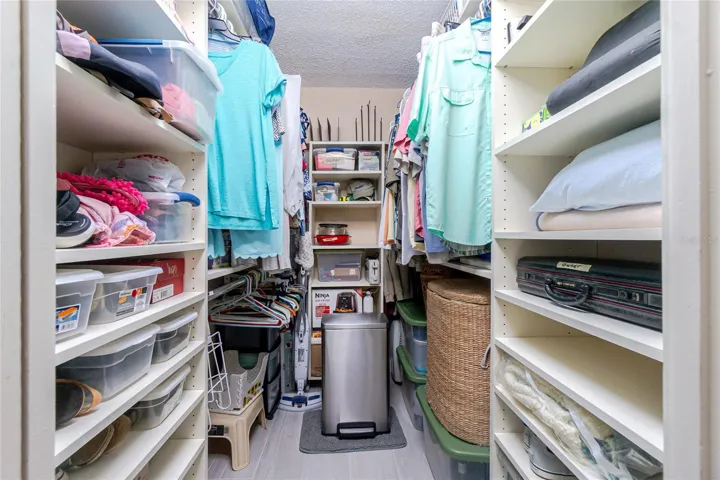 Built in Cabinets in Walk-In Closet