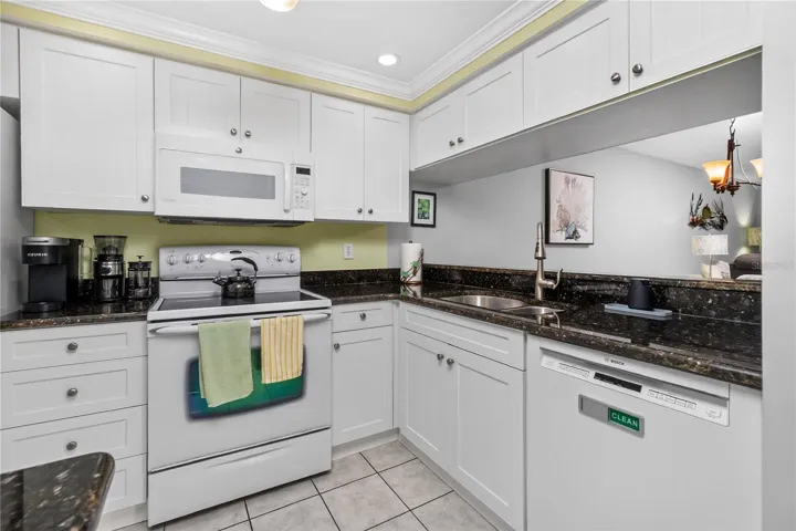Kitchen towards the dining room.