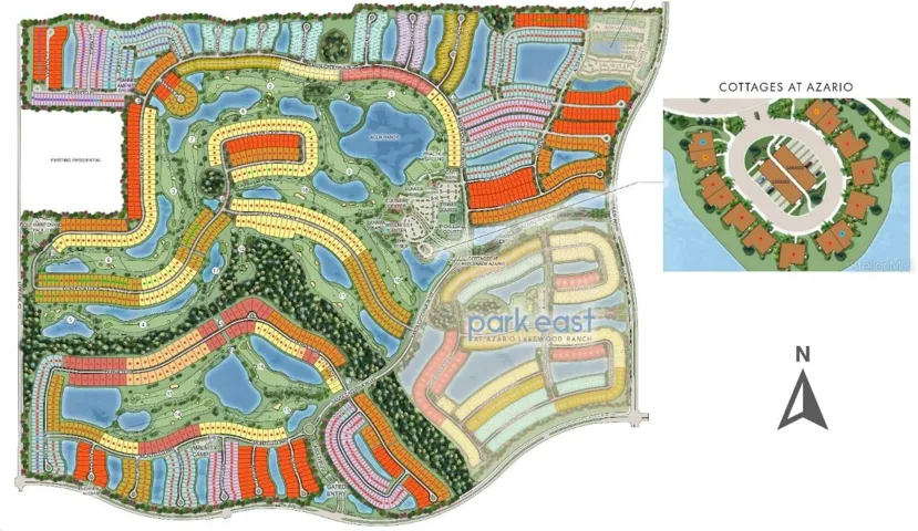 Esplanade at Azario Lakewood Ranch Site Map