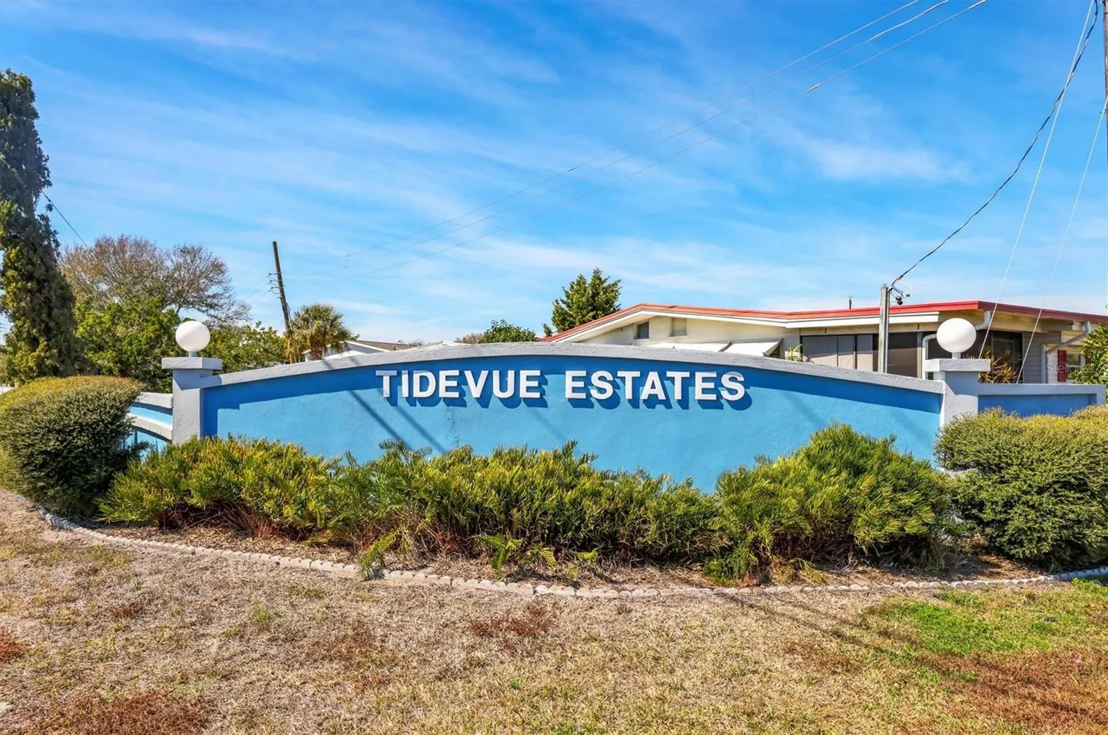 Tidevue Estates Entrance