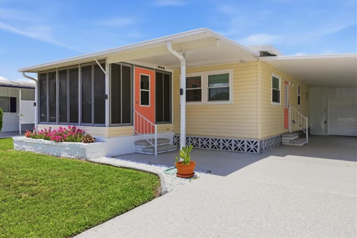 Open front porch