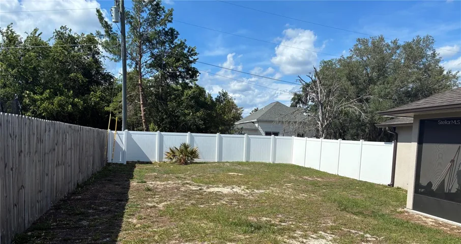 Rear Yard