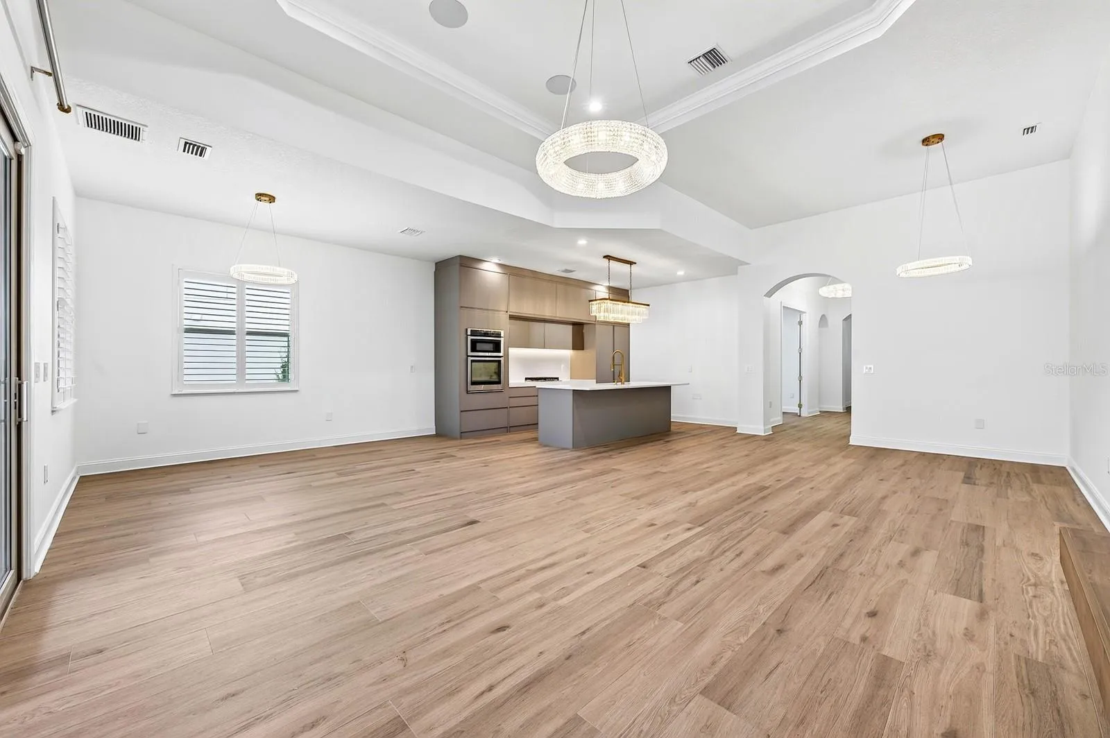 Large open floor plan
