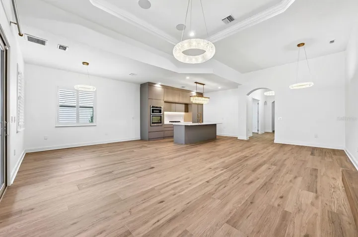 Large open floor plan