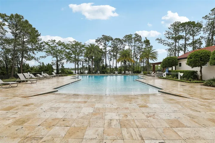 Resort style community pool.