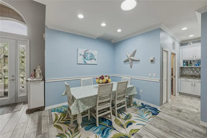 Dining area