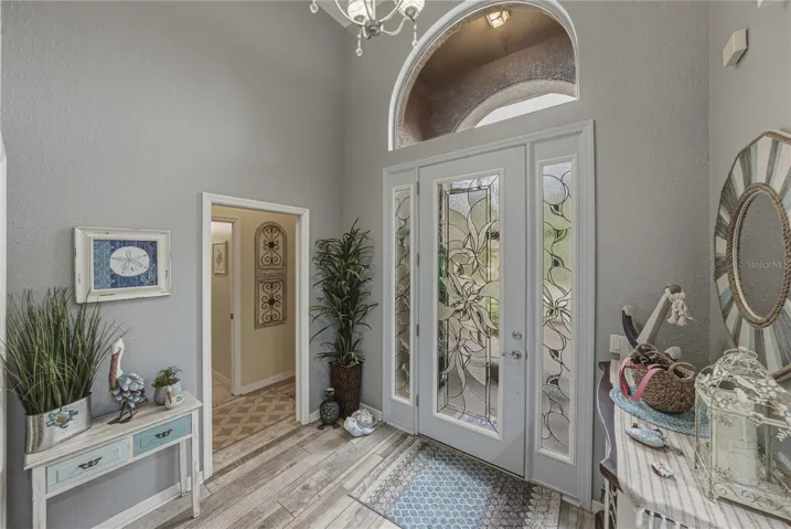 Interior front door