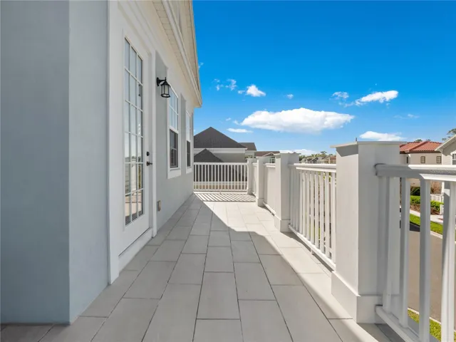 Upstairs Balcony