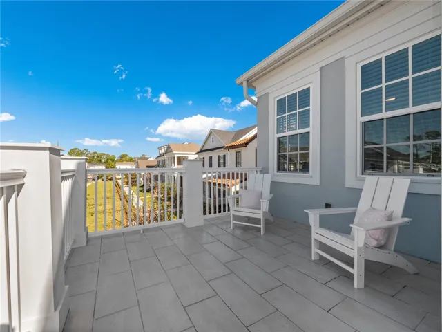 Upstairs Balcony